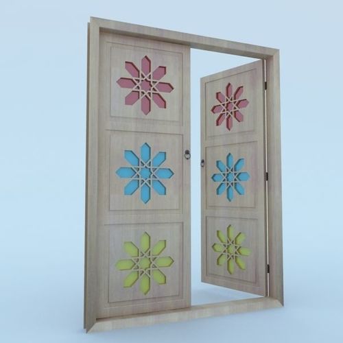 Traditional Moroccan Door  3D model