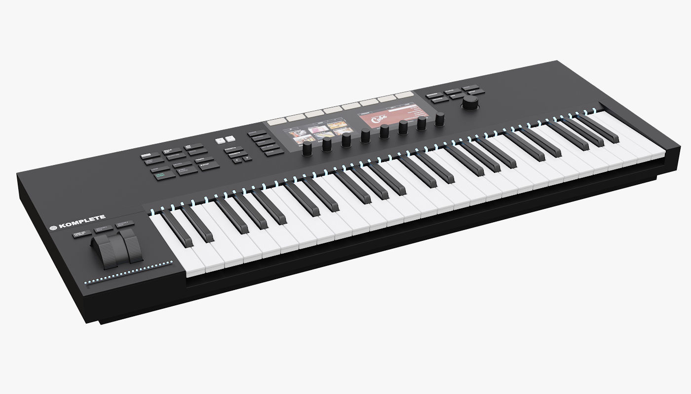 Native Instruments Komplete Kontrol S49 MK2 3D model_3