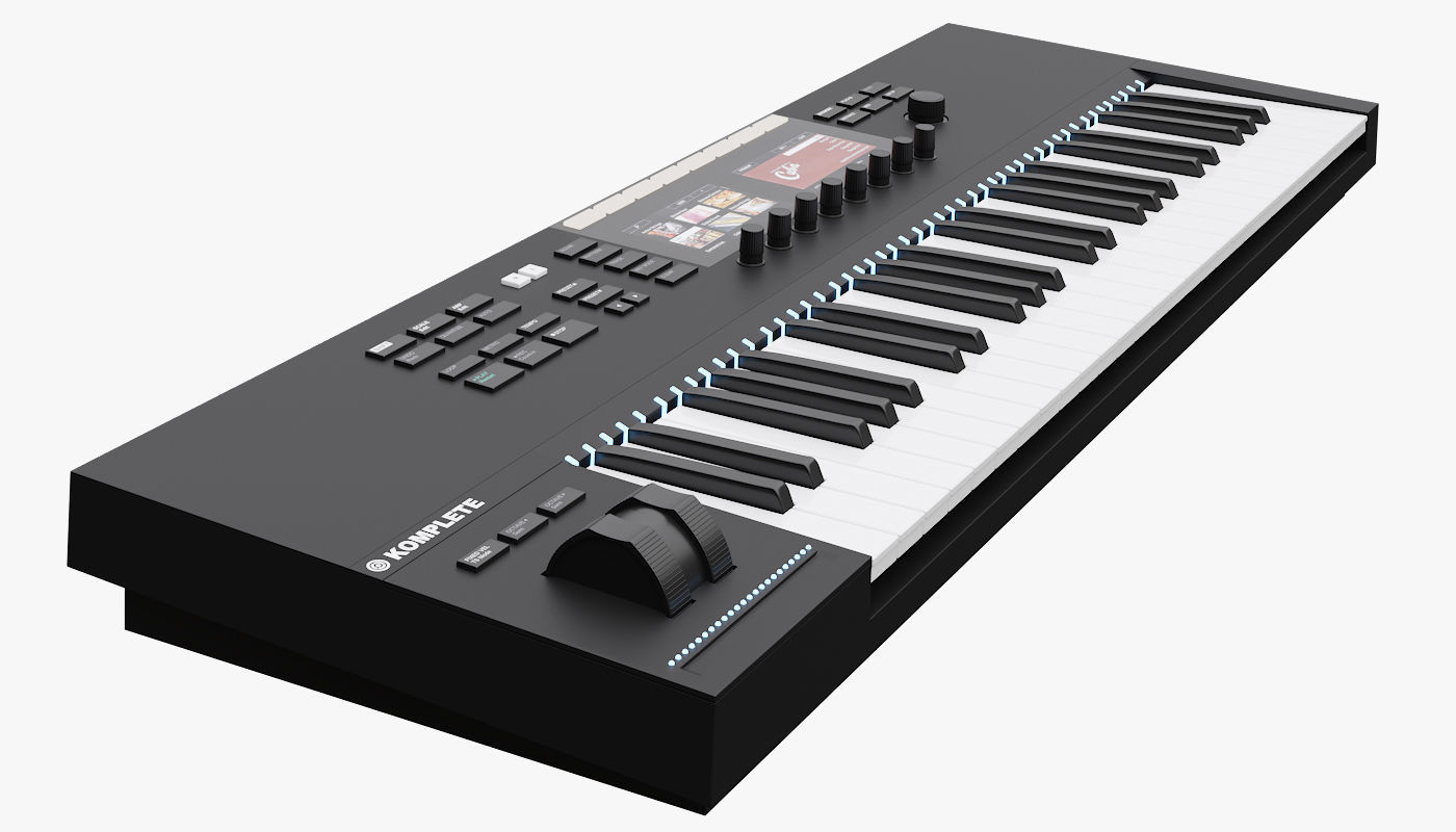 Native Instruments Komplete Kontrol S49 MK2 3D model_5