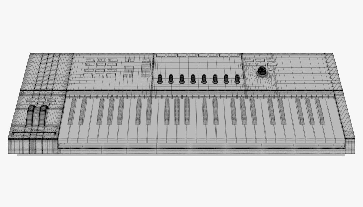 Native Instruments Komplete Kontrol S49 MK2 3D model_2