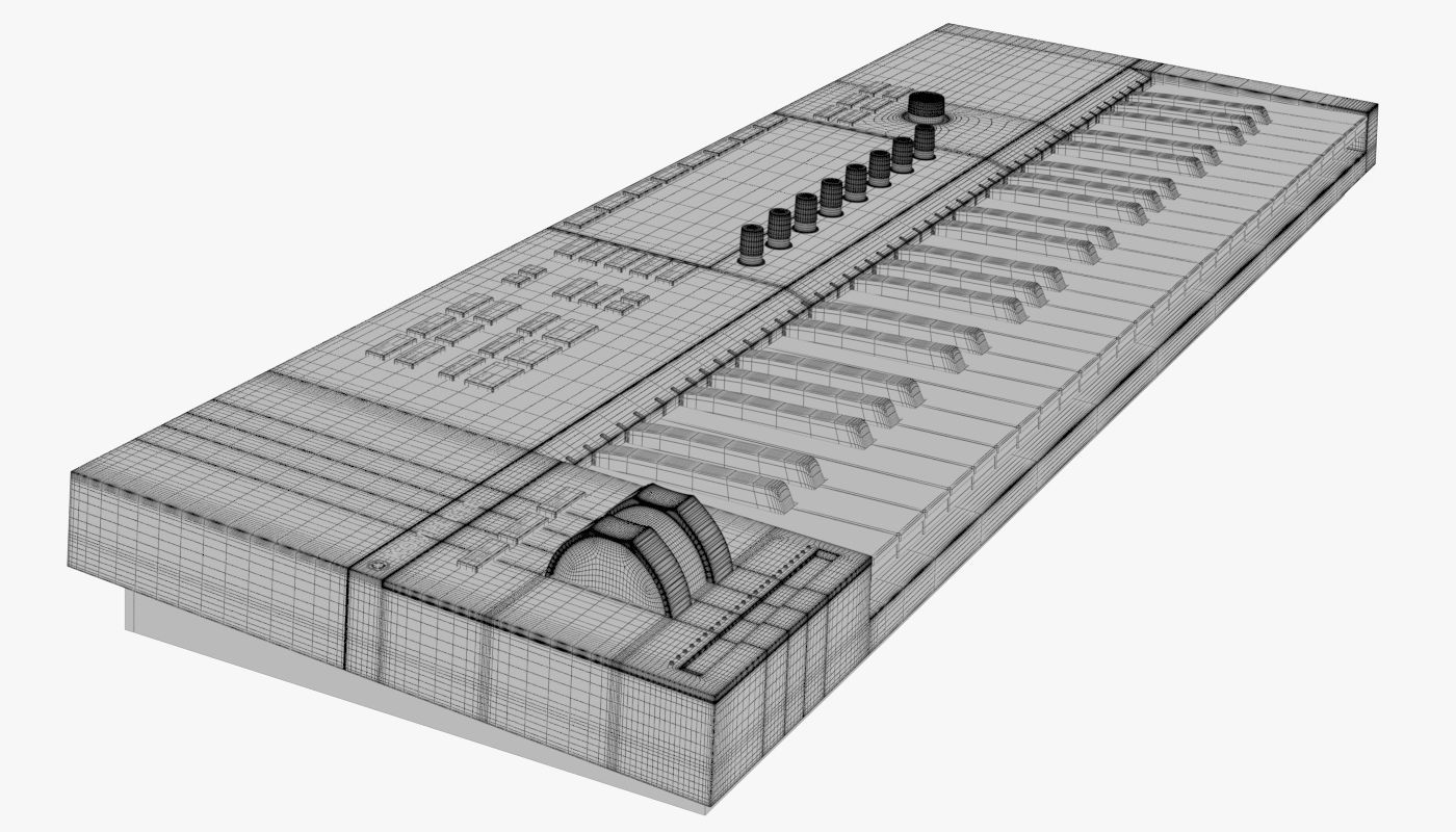 Native Instruments Komplete Kontrol S49 MK2 3D model_6