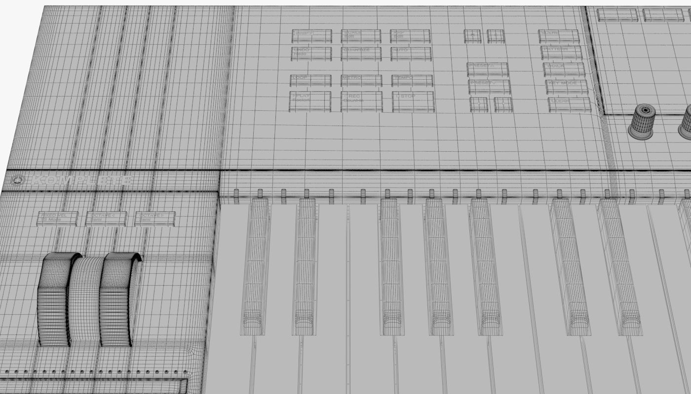 Native Instruments Komplete Kontrol S49 MK2 3D model_12