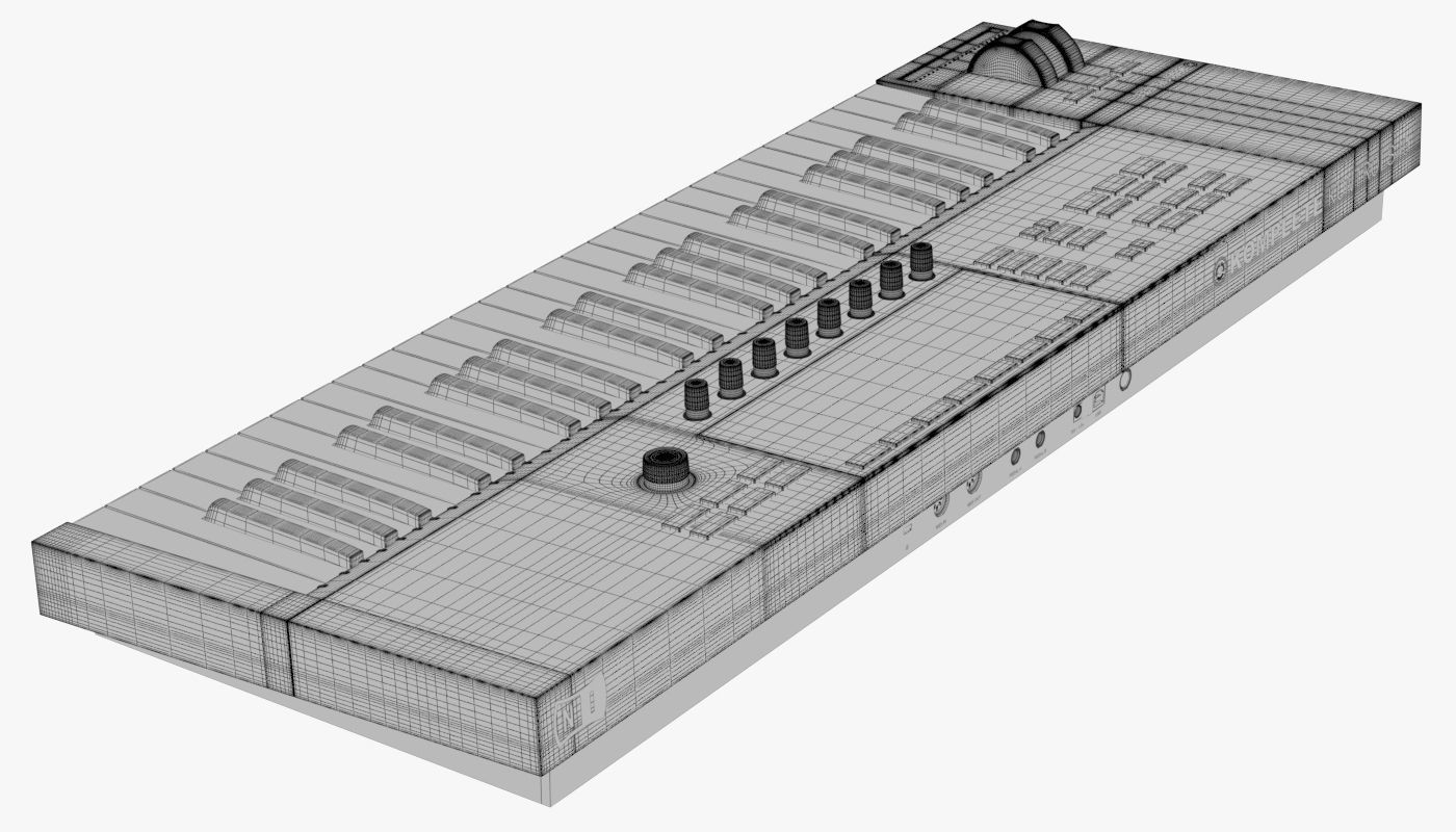 Native Instruments Komplete Kontrol S49 MK2 3D model_10
