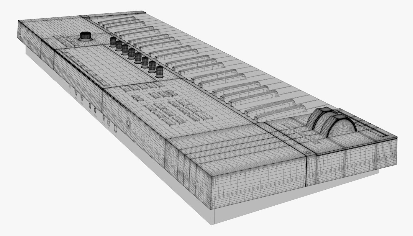 Native Instruments Komplete Kontrol S49 MK2 3D model_8