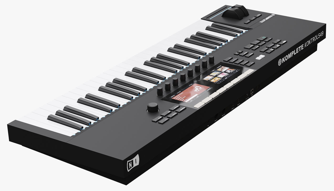 Native Instruments Komplete Kontrol S49 MK2 3D model_9