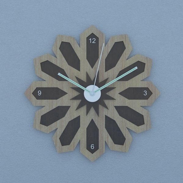 Traditional Moroccan Clock 3D model_2