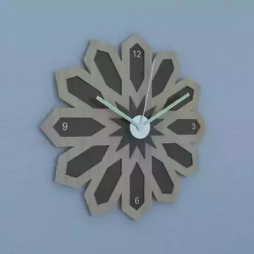 Traditional Moroccan Clock 3D model