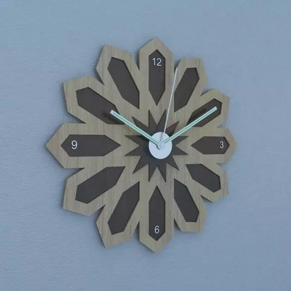 Traditional Moroccan Clock 3D model_0