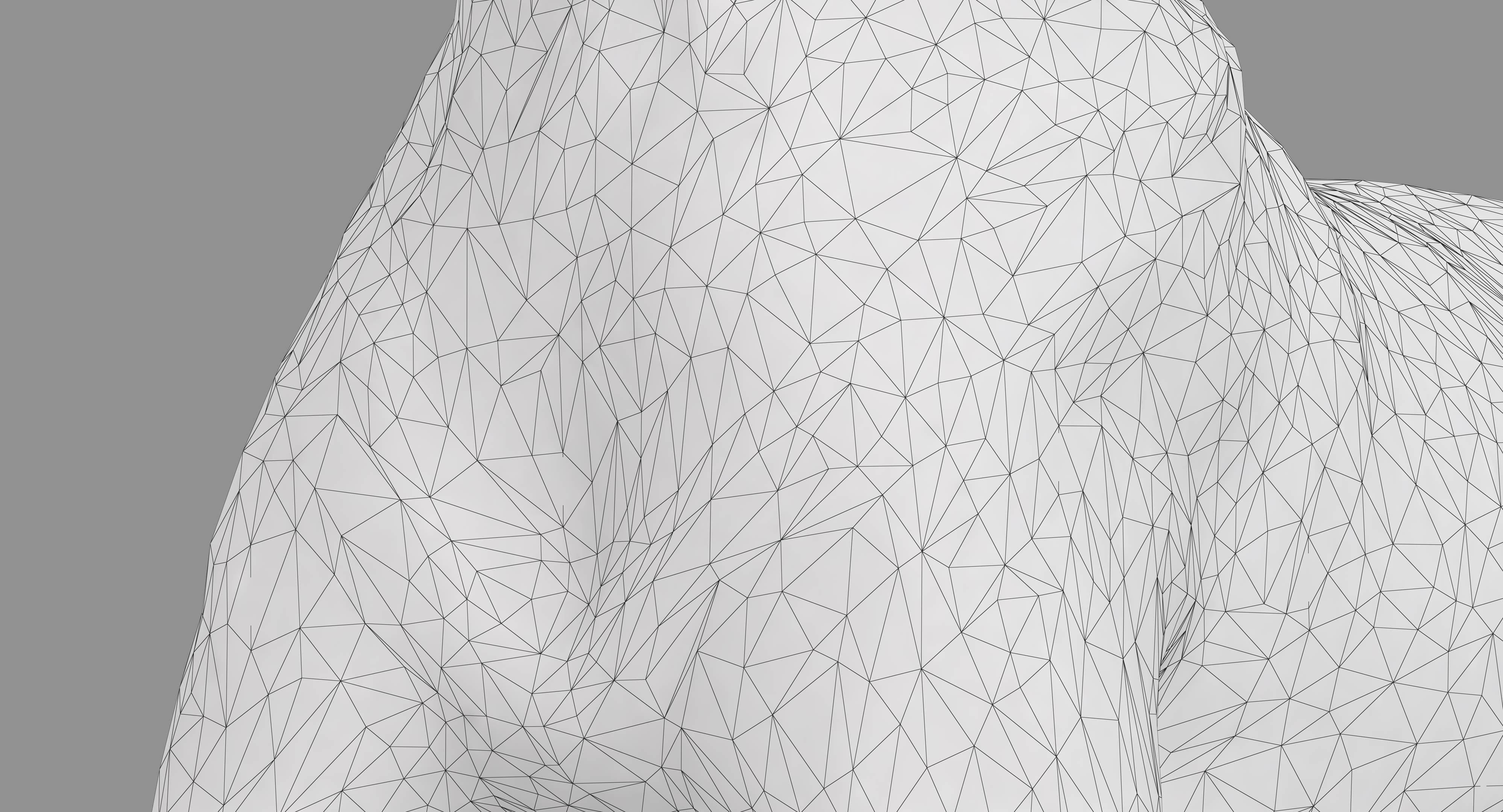 Dalmatian Lying Dog Low-poly 3D model_10