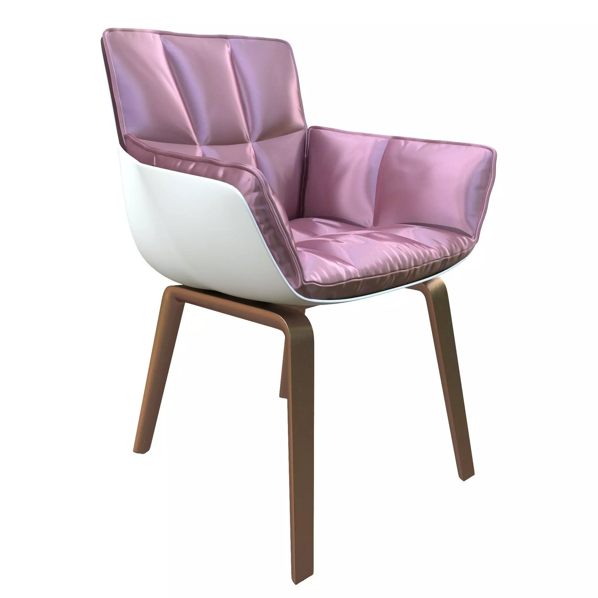 B and B italia Husk  chair 3D model_0