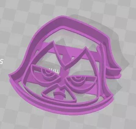Ravens from Teen Titans Go Cookie Cutter Cortante Galletas 3D print model