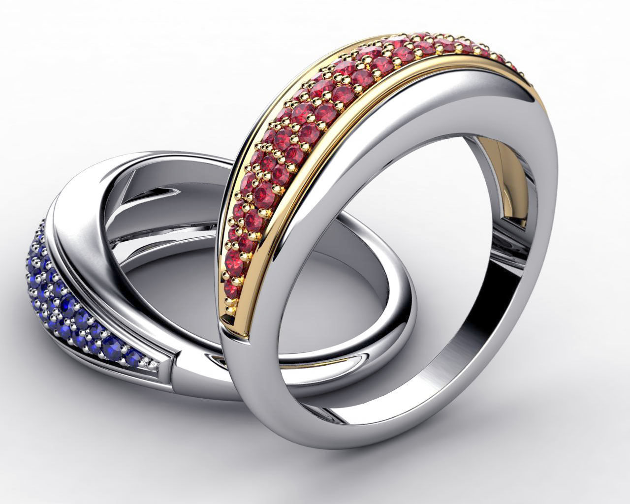 BULK-3DM-With Gems-MIX 18 Files 3D print model_15