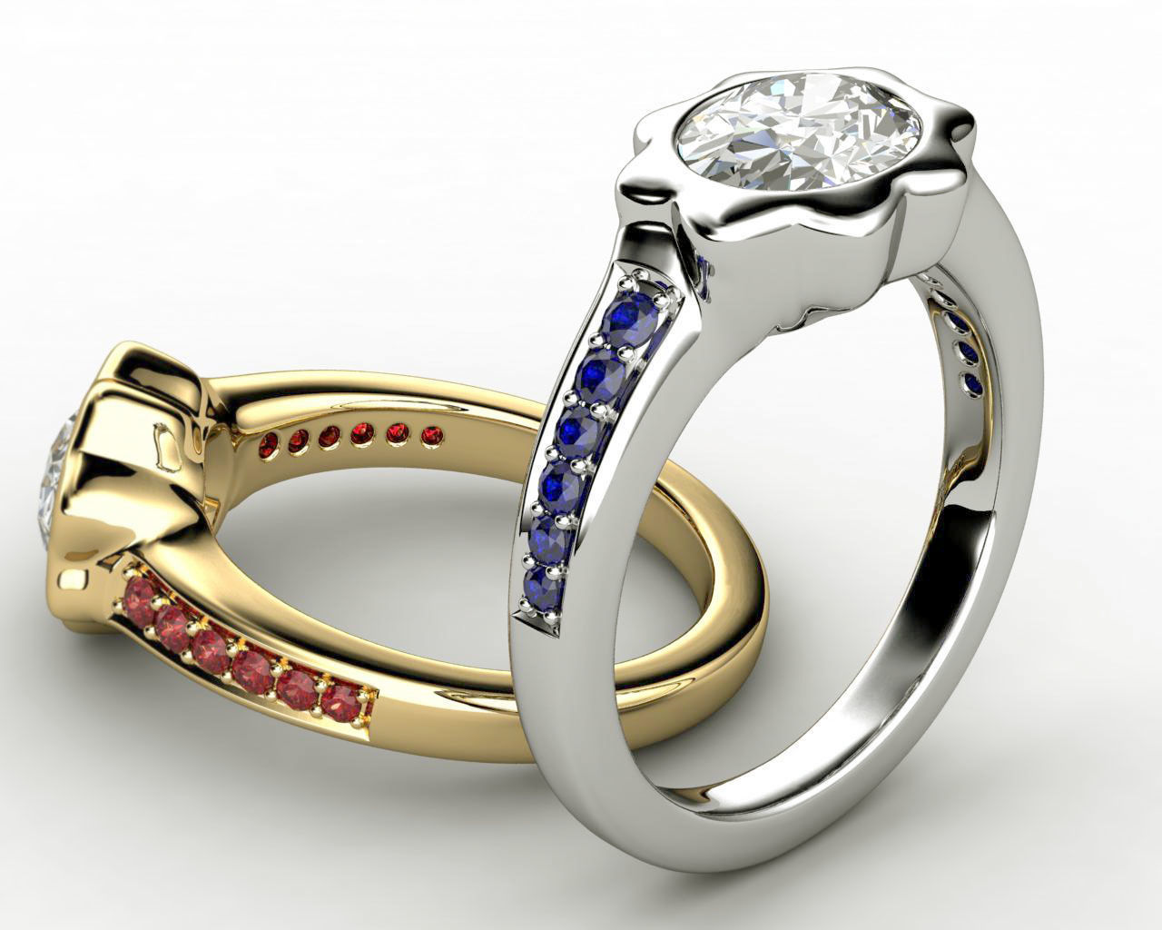 BULK-3DM-With Gems-MIX 18 Files 3D print model_18