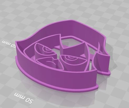 Teens Titans Go 5 Piece Set of Cookie Cutters Cortantes 3D print model_7