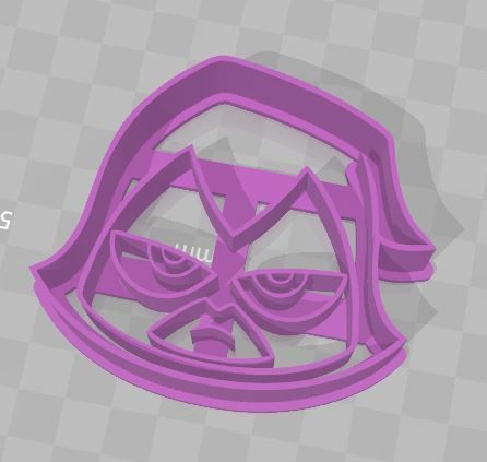Teens Titans Go 5 Piece Set of Cookie Cutters Cortantes 3D print model_6