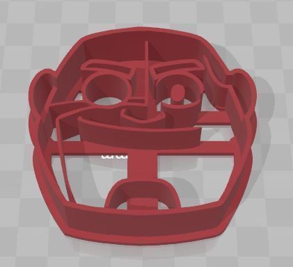 Teens Titans Go 5 Piece Set of Cookie Cutters Cortantes 3D print model_3