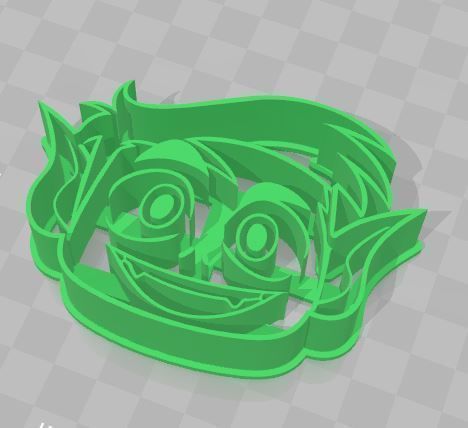 Teens Titans Go 5 Piece Set of Cookie Cutters Cortantes 3D print model_14