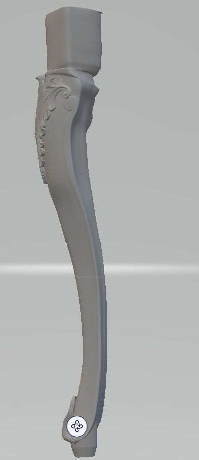 table leg 3D print model_1