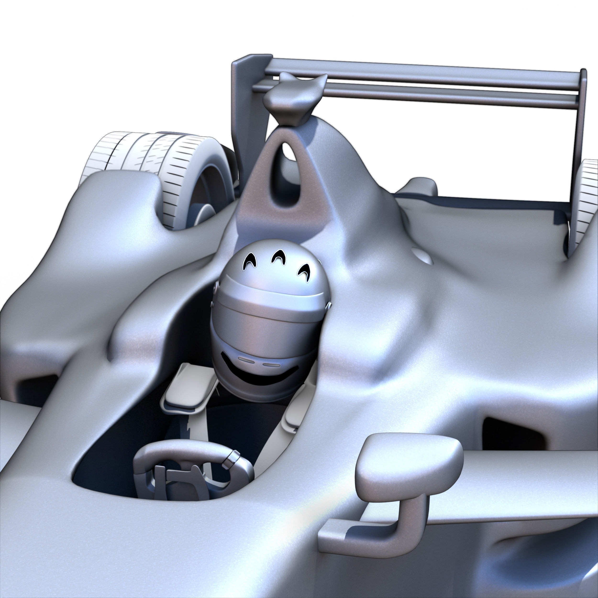 Spark SRT 01E Low-poly 3D model_10