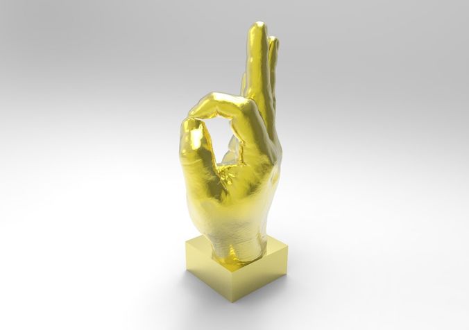 hand ok 3D print model