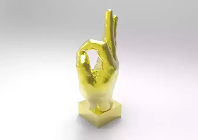 hand ok 3D print model