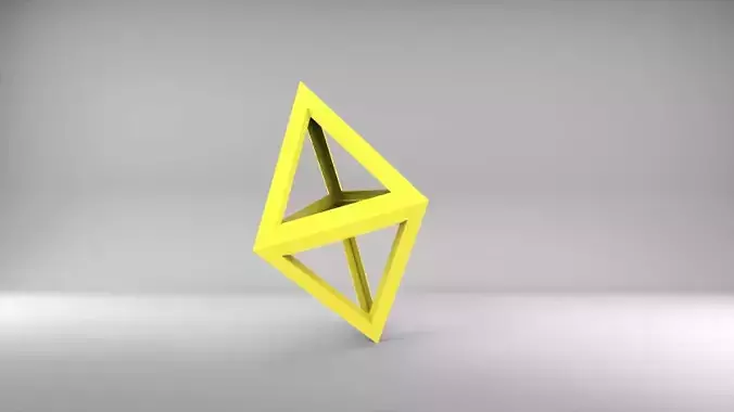 Empty tetrahedron