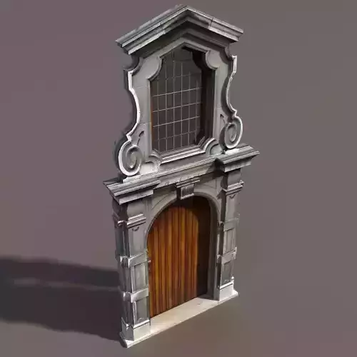 Door Portal Low poly 88