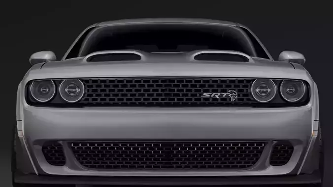 Dodge Challenger SRT Hellcat Redeye Widebody LC 2020 3D model
