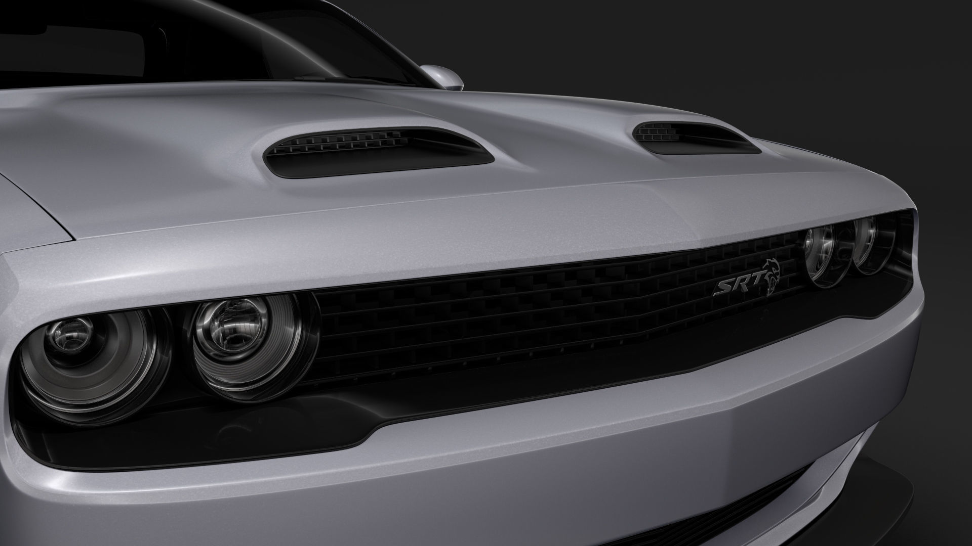 Dodge Challenger SRT Hellcat Redeye Widebody LC 2020 3D model_4