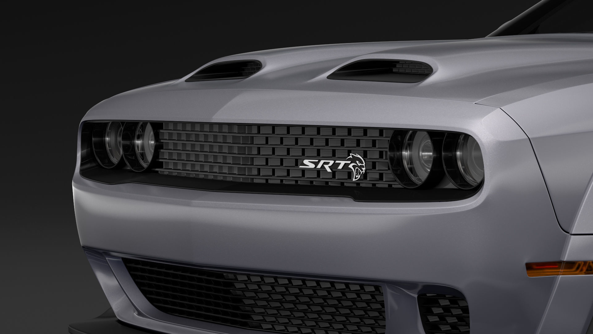 Dodge Challenger SRT Hellcat Redeye Widebody LC 2020 3D model_3