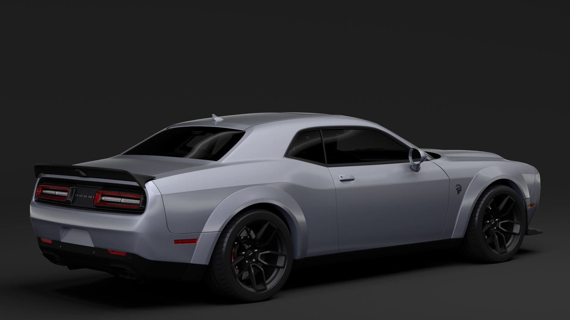 Dodge Challenger SRT Hellcat Redeye Widebody LC 2020 3D model_6