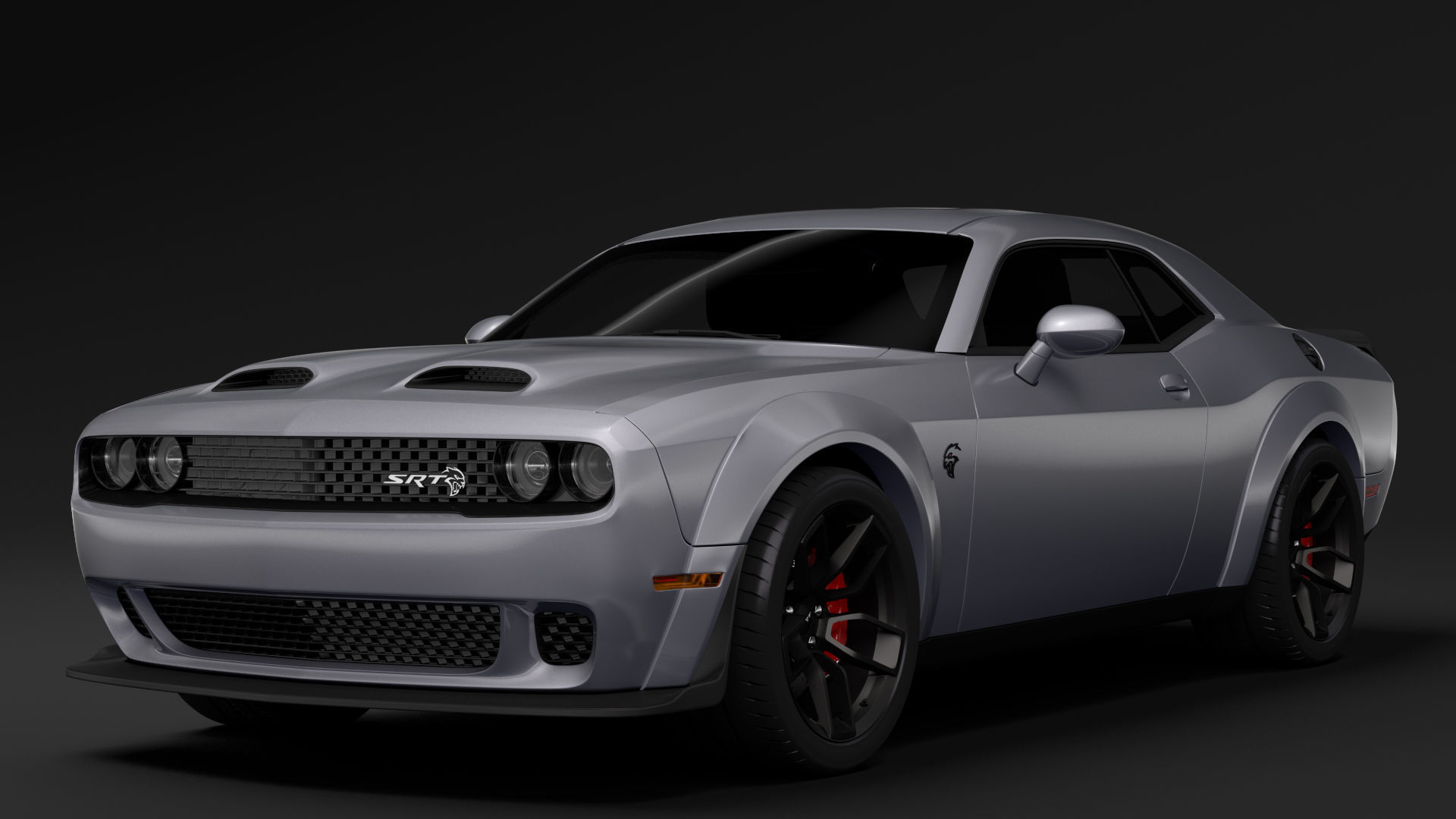Dodge Challenger SRT Hellcat Redeye Widebody LC 2020 3D model_5