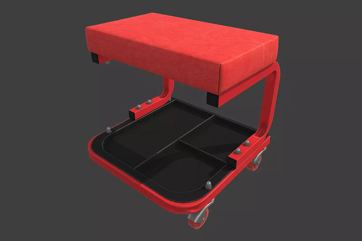 Rolling Creeper Low-poly 3D model_0