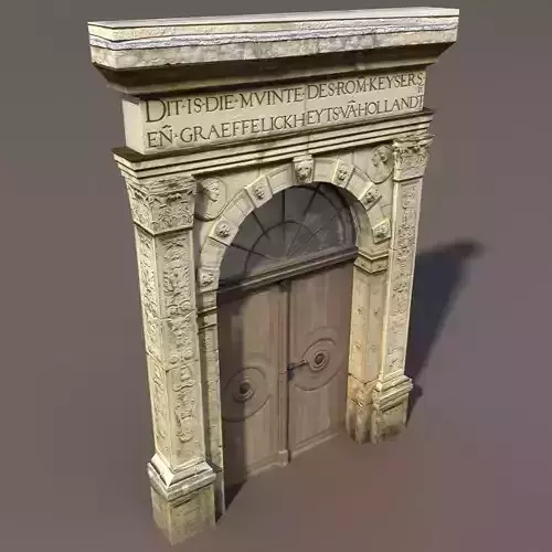 Door Portal Low Poly 79