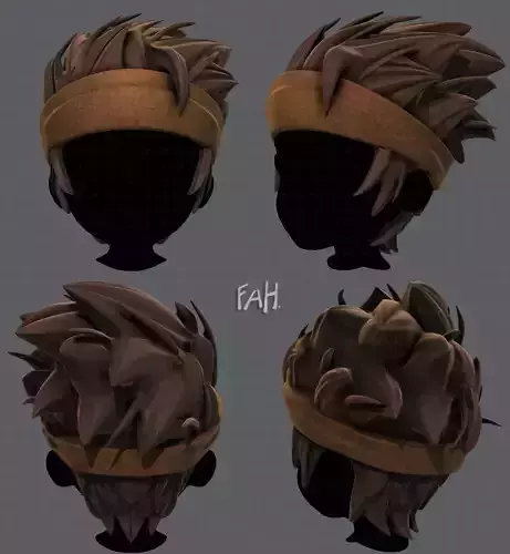 3D Hair style for boy V25