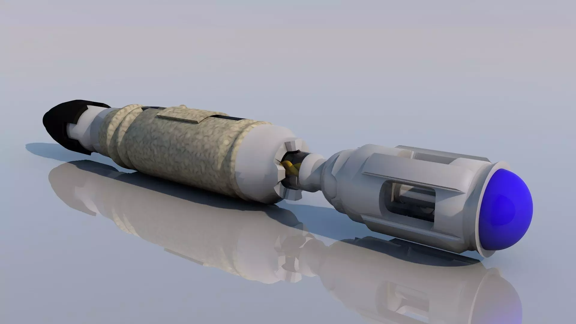 Sonic Screwdriver - 10th 3D model_0