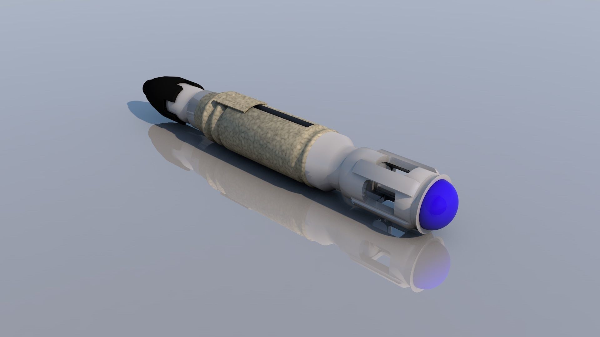 Sonic Screwdriver - 10th 3D model_2
