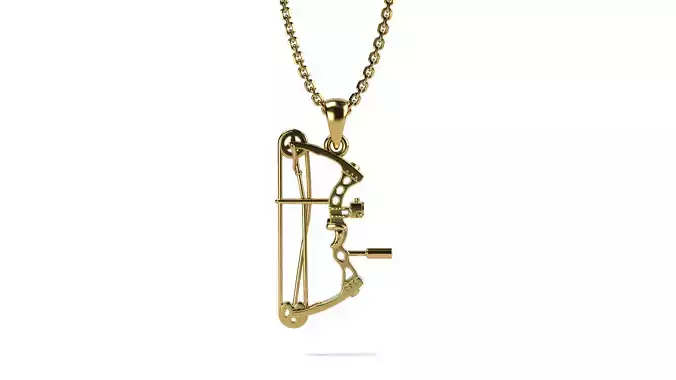 Sport Bow Pendant