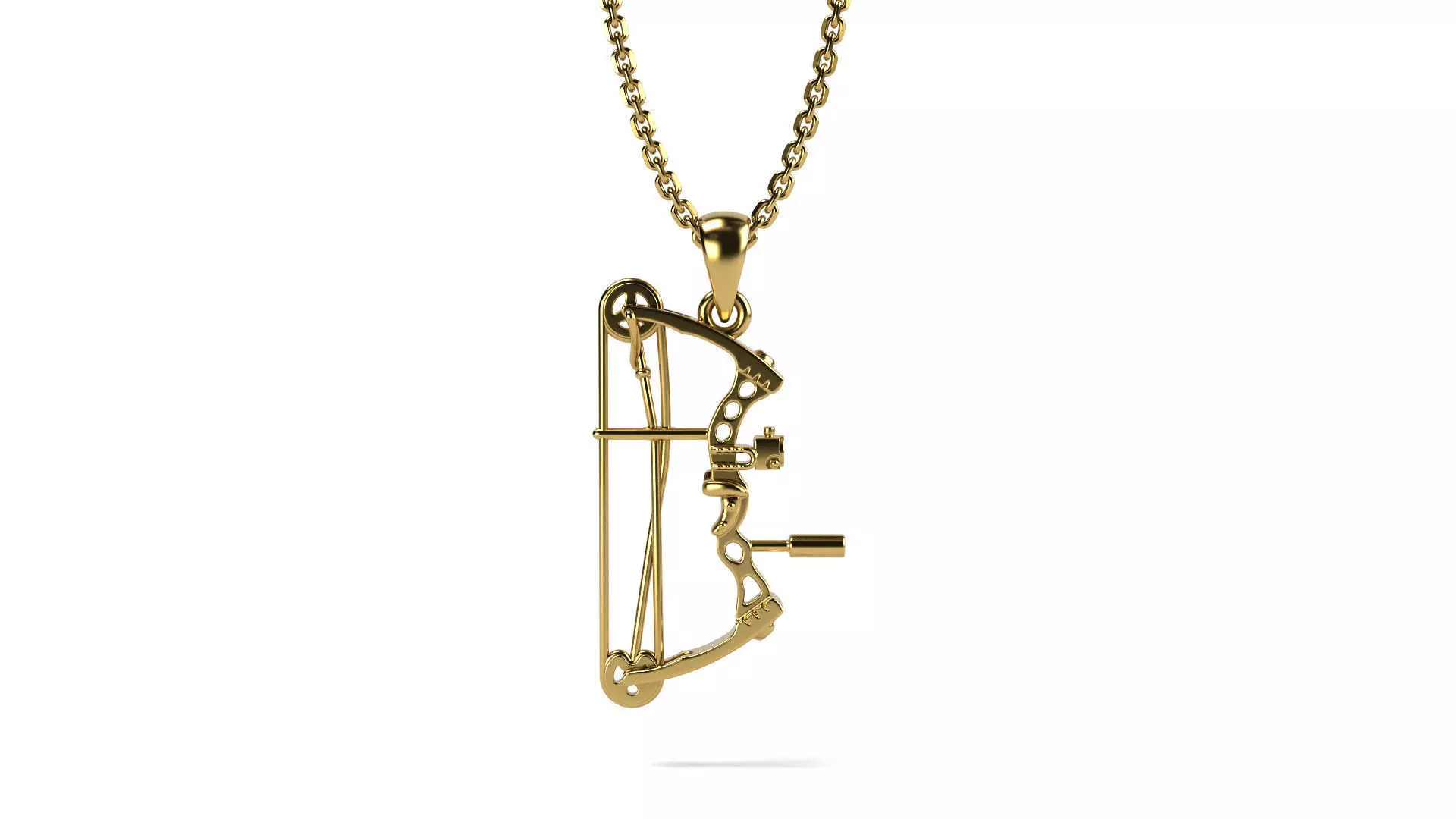 Sport Bow Pendant 3D print model