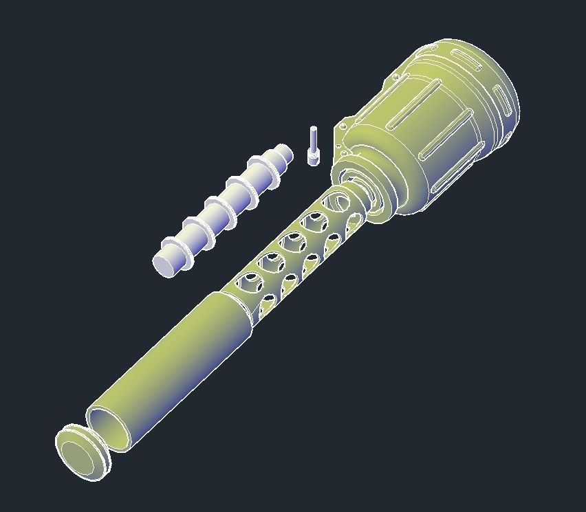 Mud trooper grenade  -  Val version 3D print model_3