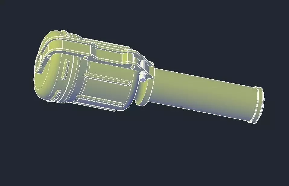 Mud trooper grenade  -  Val version 3D print model_0