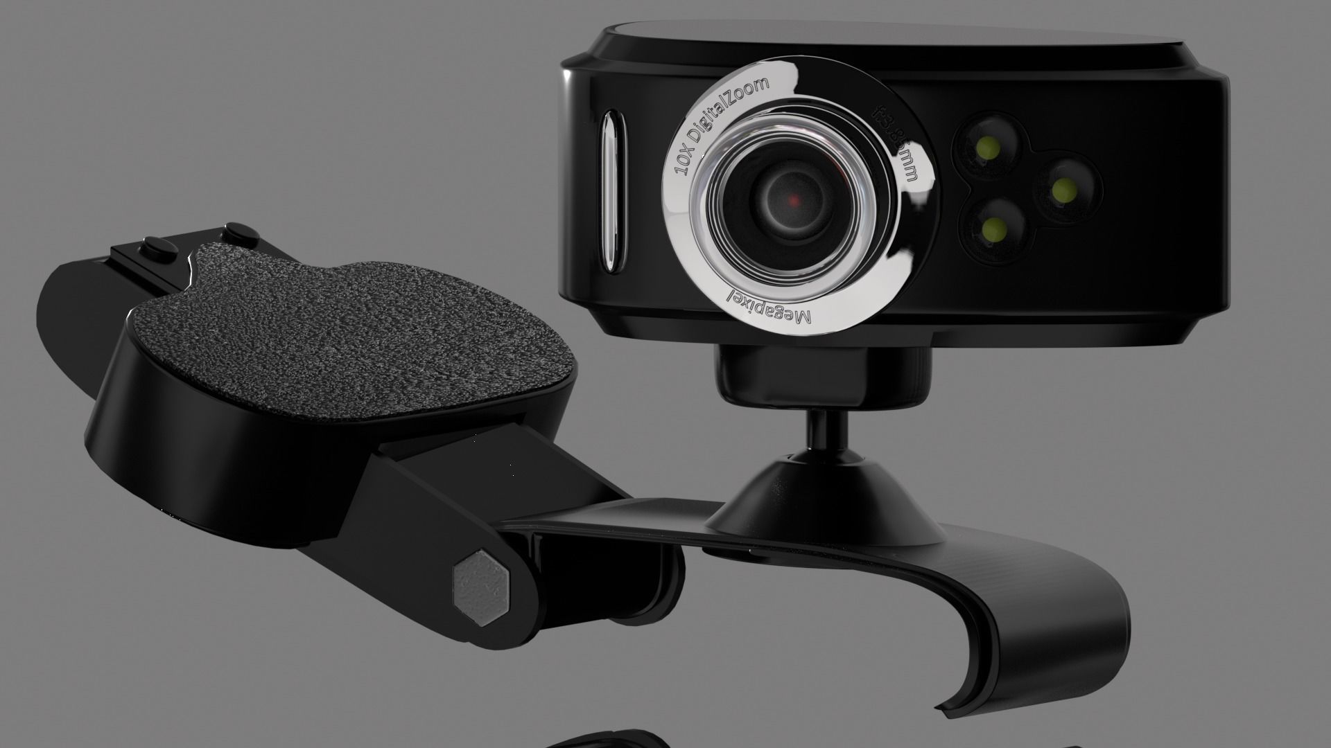 web cam  3D model_2