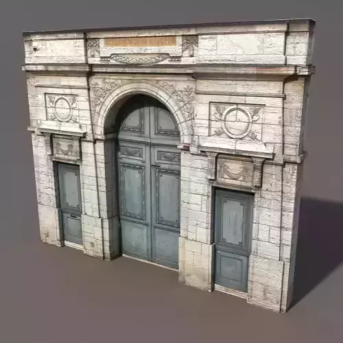 Door Portal Low poly 78