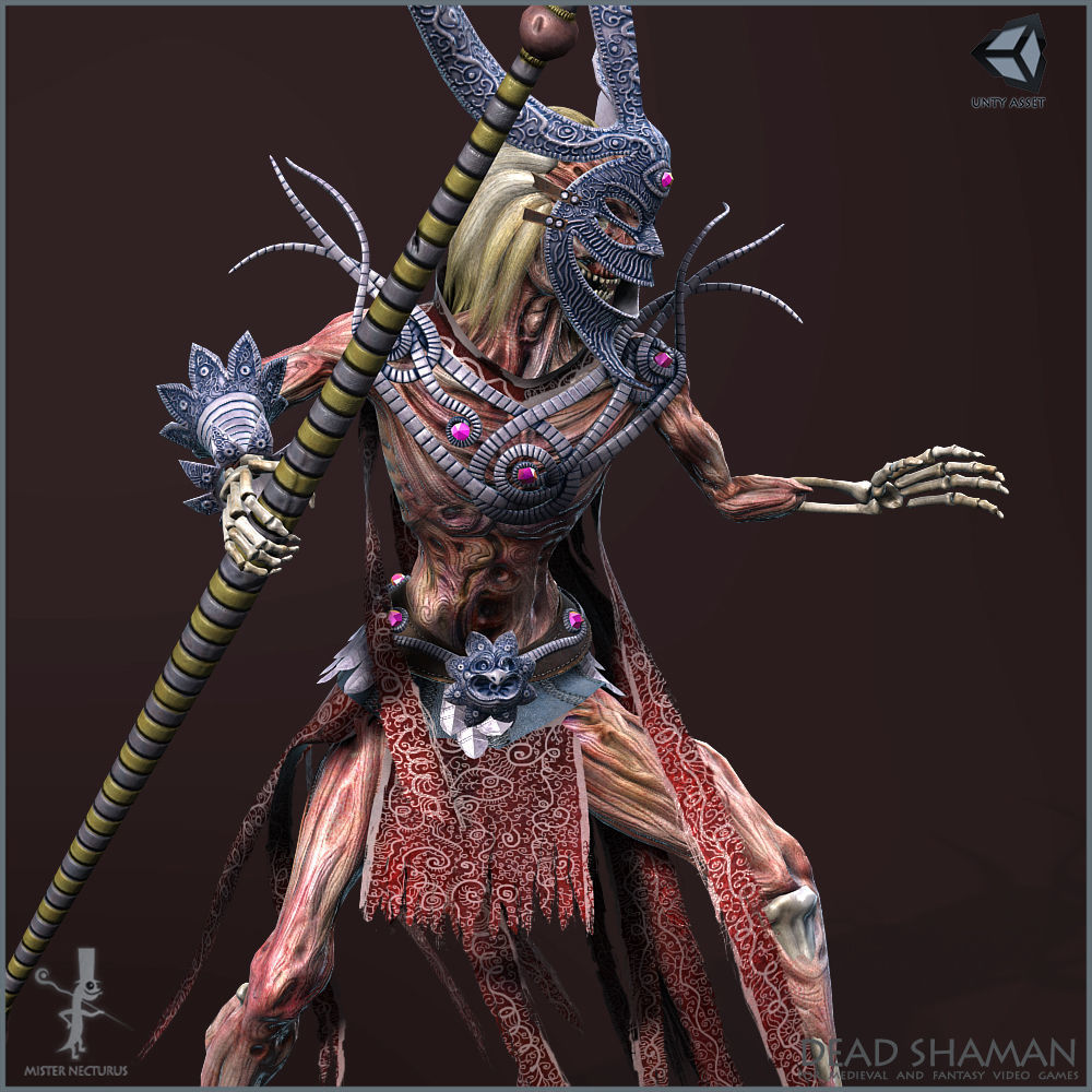 Dead Army Low-poly 3D model_27