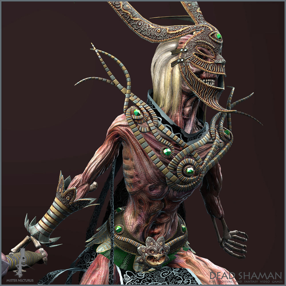 Dead Army Low-poly 3D model_26