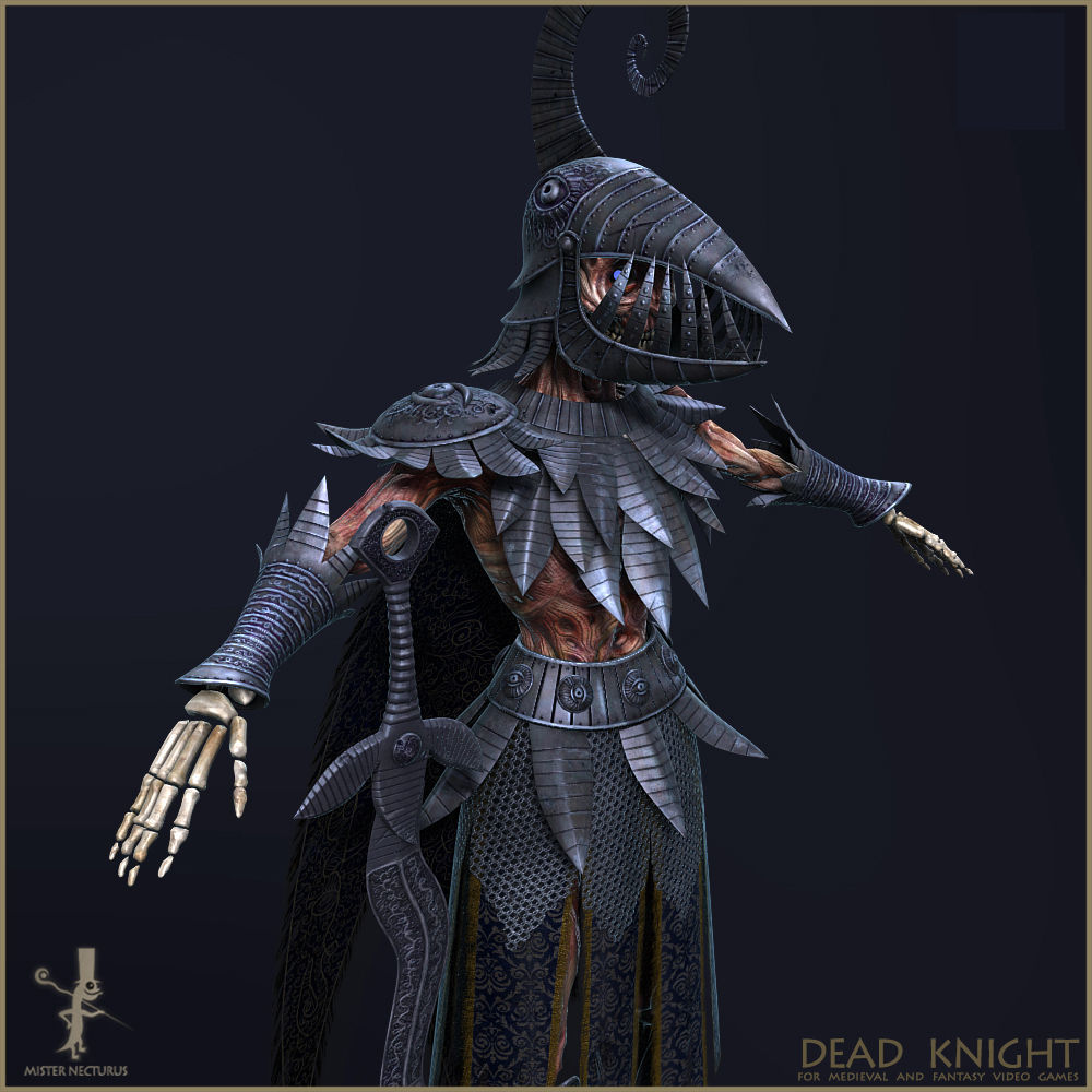 Dead Army Low-poly 3D model_16