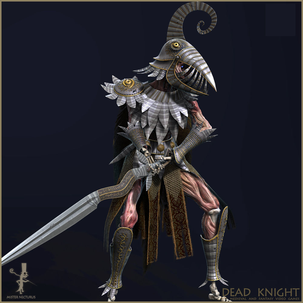 Dead Army Low-poly 3D model_14