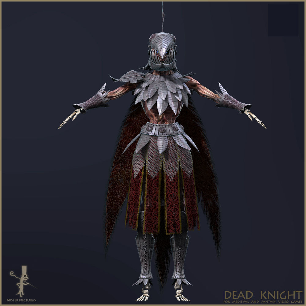 Dead Army Low-poly 3D model_15