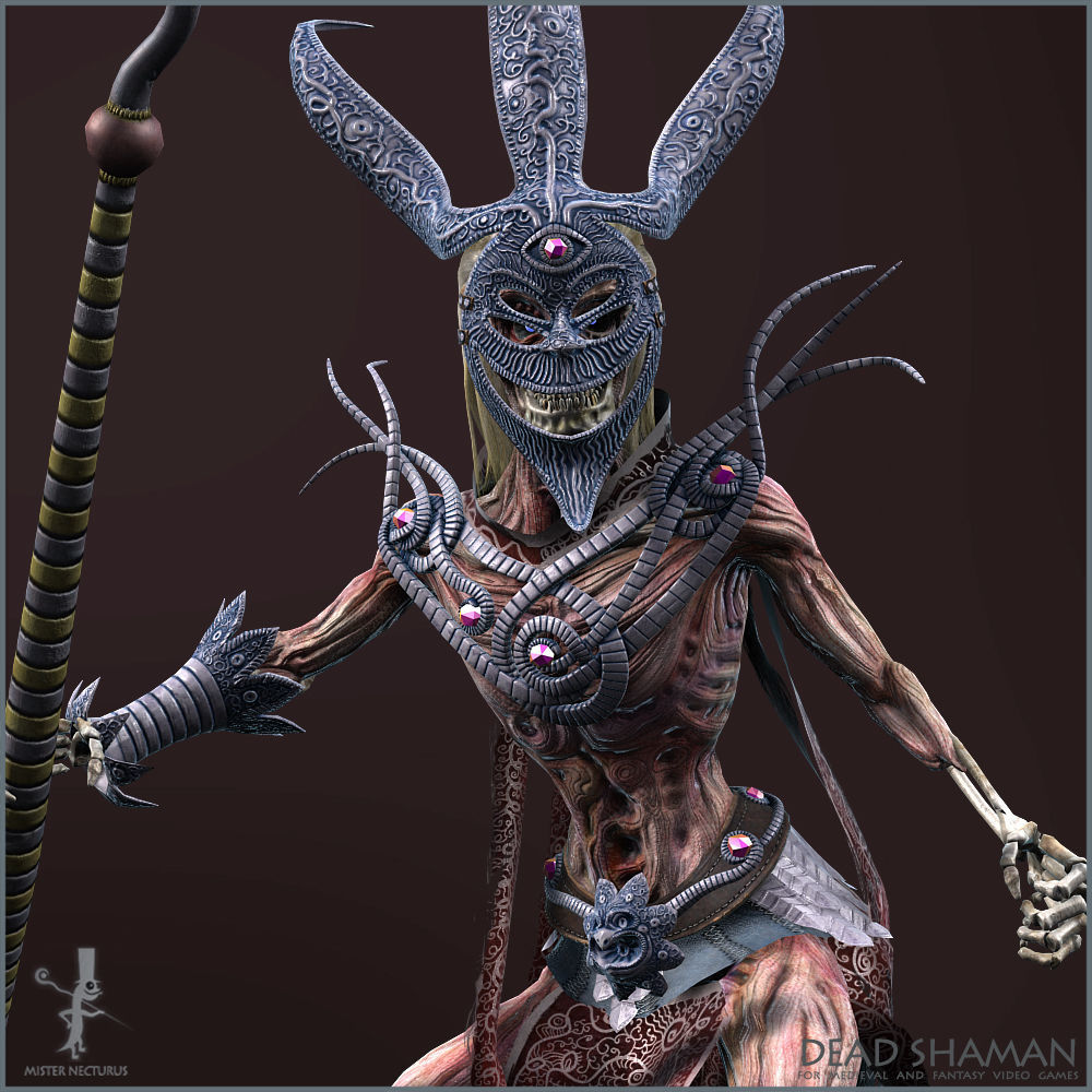 Dead Army Low-poly 3D model_20