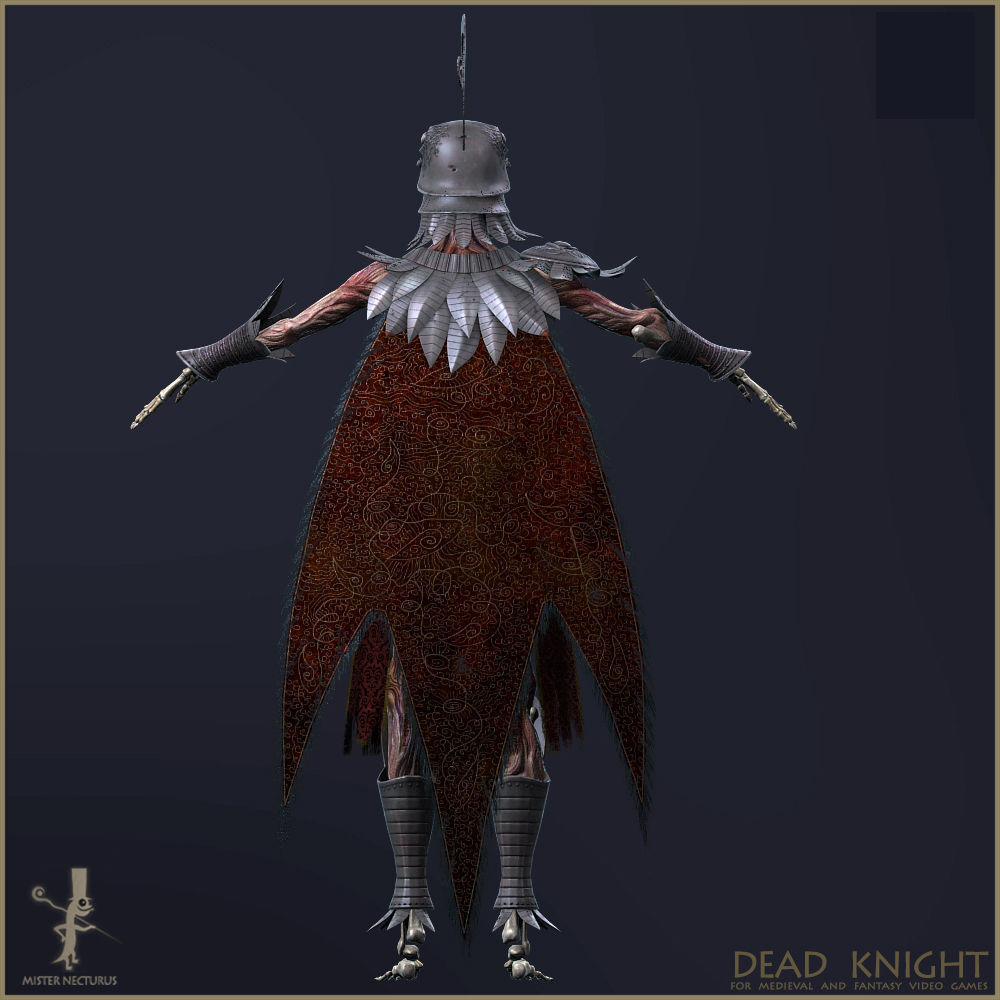 Dead Army Low-poly 3D model_18